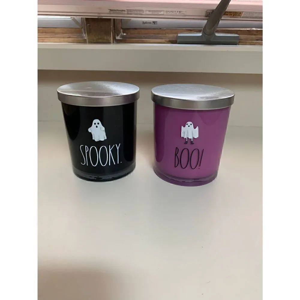 Rae Dunn Boo And Spooky Candles - Picture 2 of 2